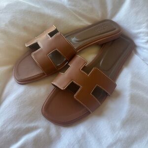 Brown sandals